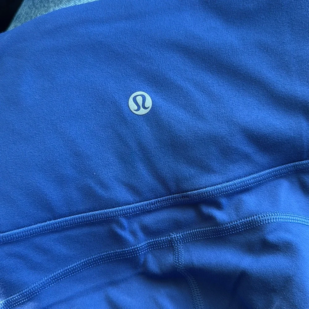 E2 Lululemon‎ Groove High Rise Blue Flared Pants - Picture 10 of 12